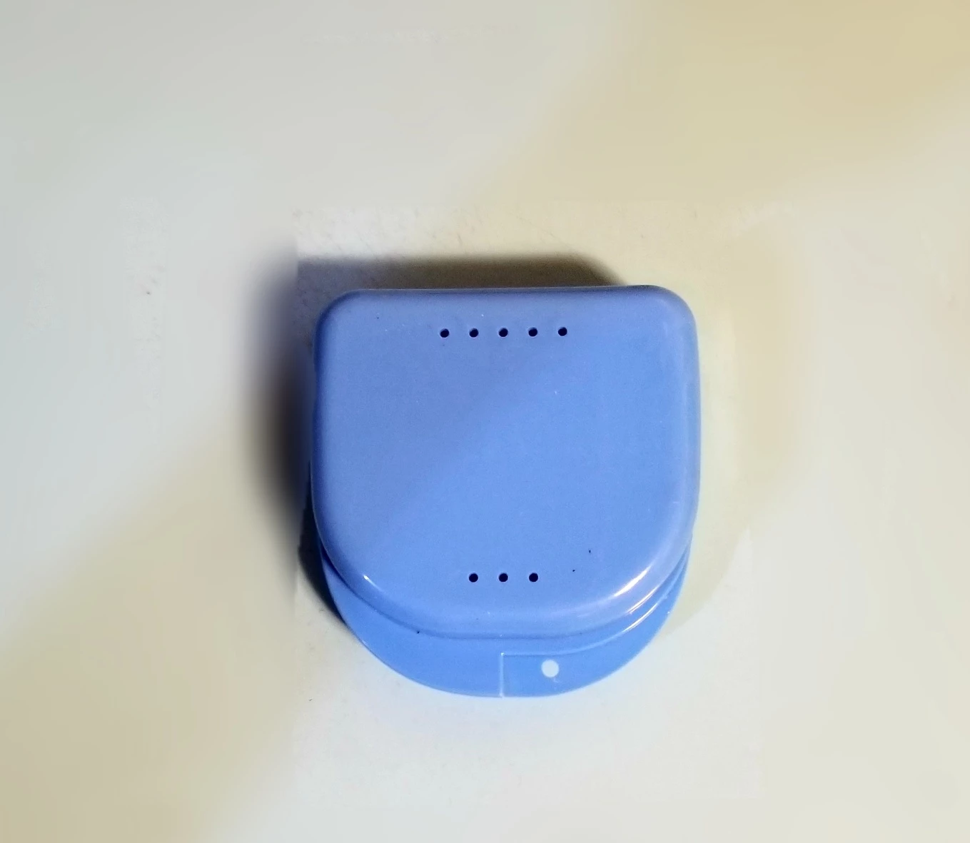 NEW Blue Denture Case with Ventilation⚽