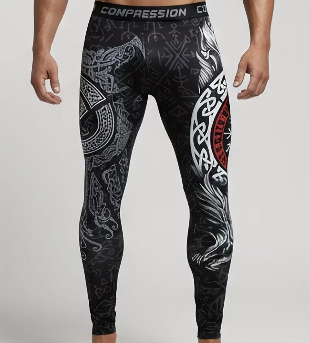 Compression Viking Design Tights - photo 3