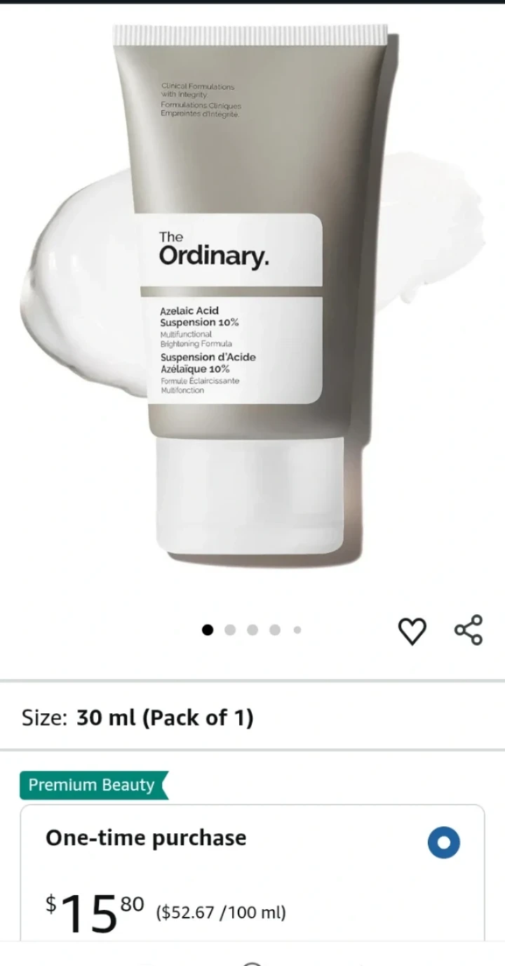 The Ordinary Azelaic Acid Suspension 10% 30 ml