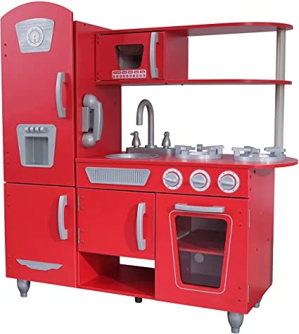 KidKraft Red Wooden Play Kitchen - photo 2