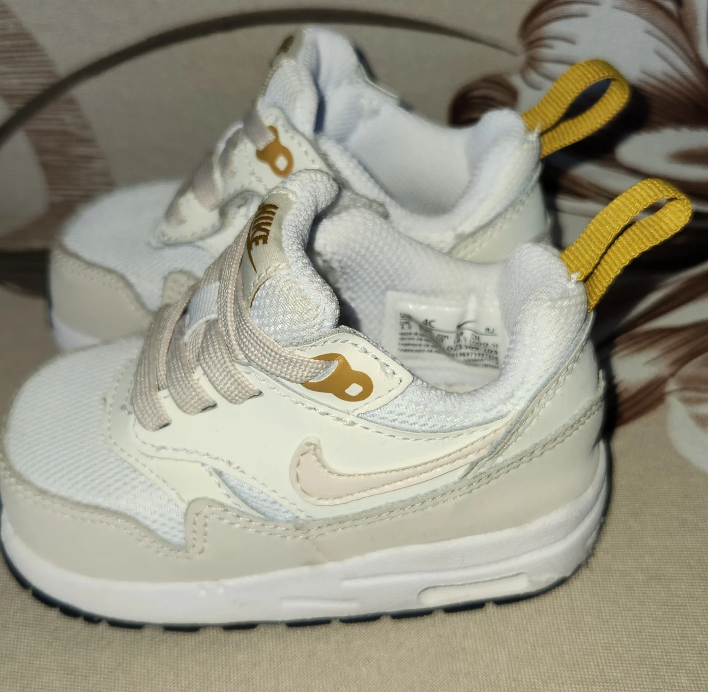 Nike Air Max 1 EasyOn (TD) Toddler Shoes - photo 3