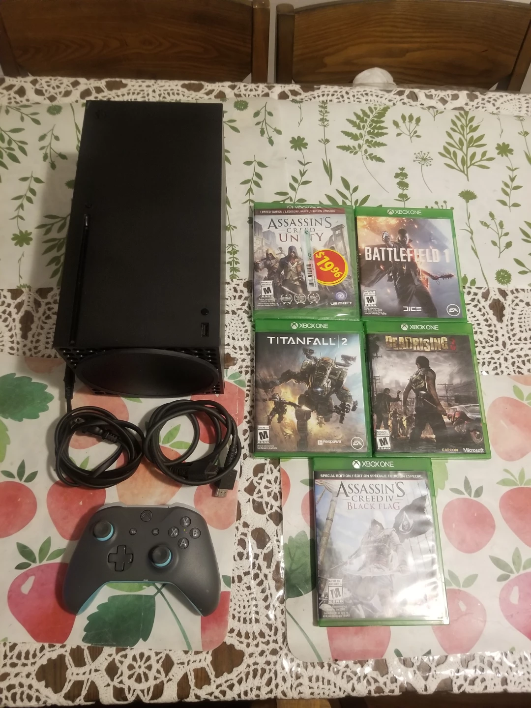 Xbox Series X 1TB Console Bundle with Games and Accessories