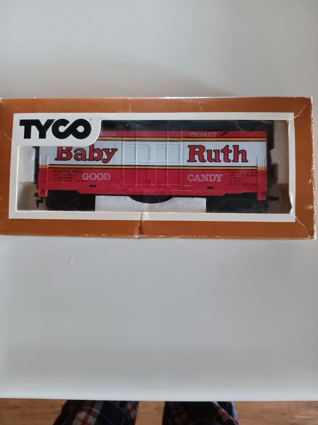 TYCO Baby Ruth Candy Boxcar N Scale Train Car