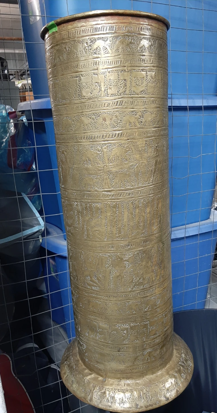 UMBRELLA stand Brass with Engraved - photo 3