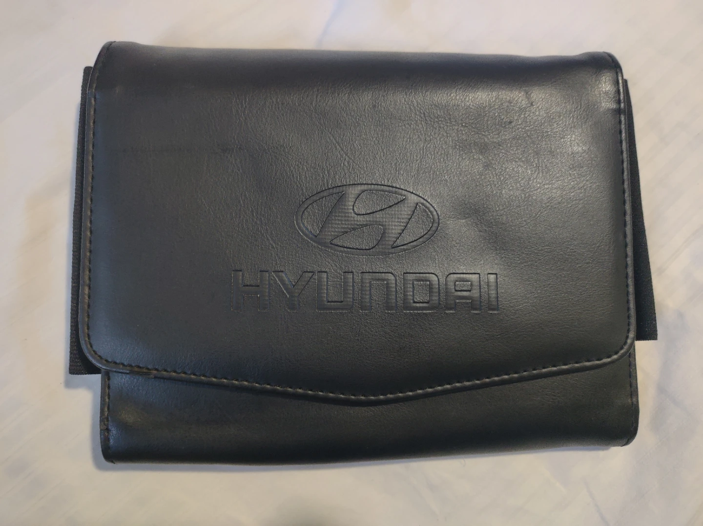 2013 HYUNDAI Santa Fe Sport Leather Case And Owners Manual Case