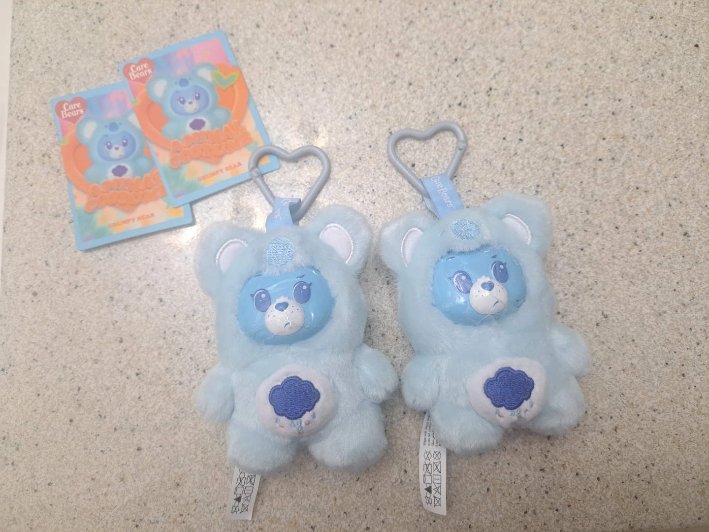 Care Bears Animal Costume Grumpy Bear Keychain