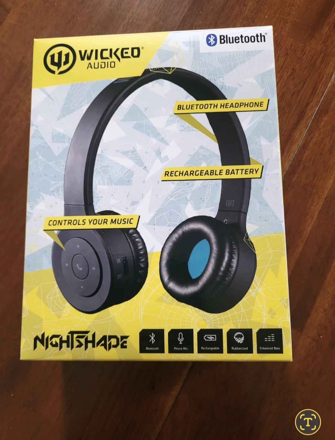 Wicked Audio Nightshade Bluetooth Headphones