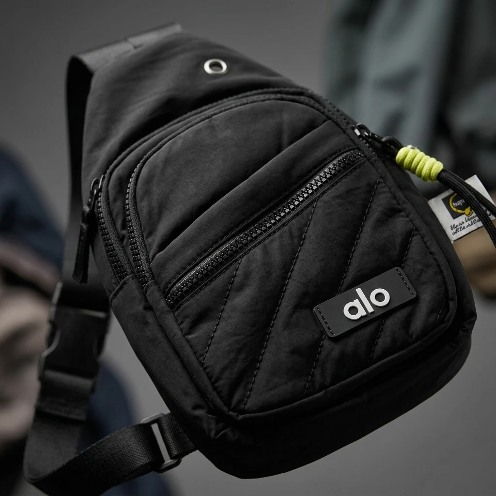 Alo Black Sling Bag - photo 5