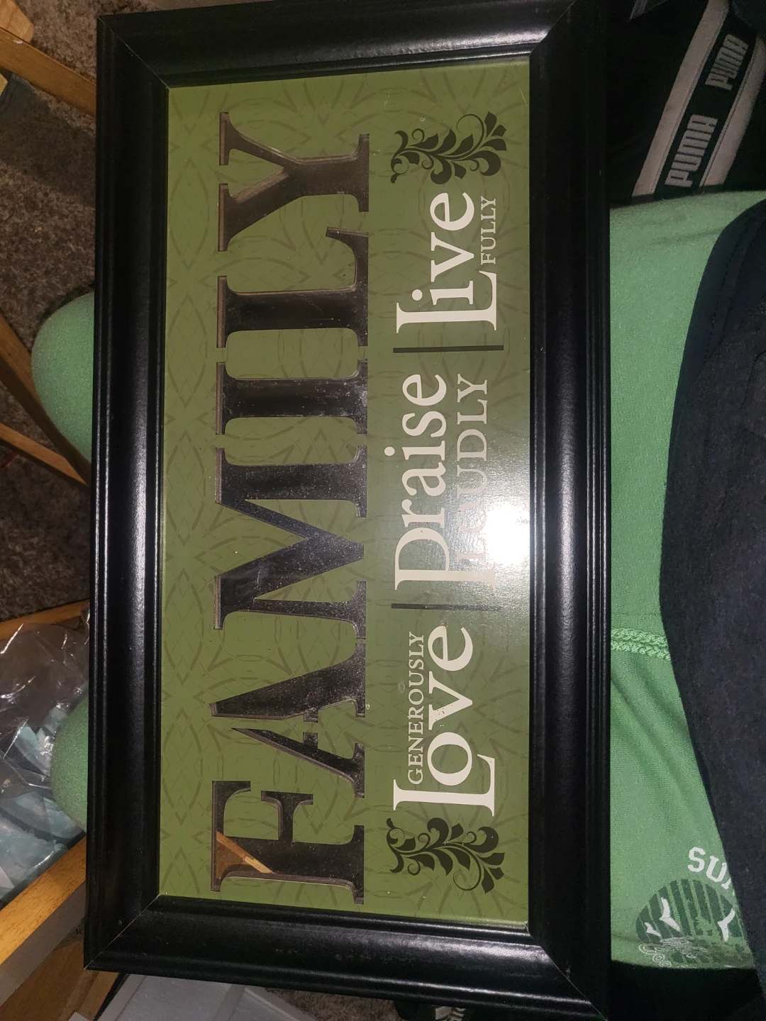 Framed Family Wall Art