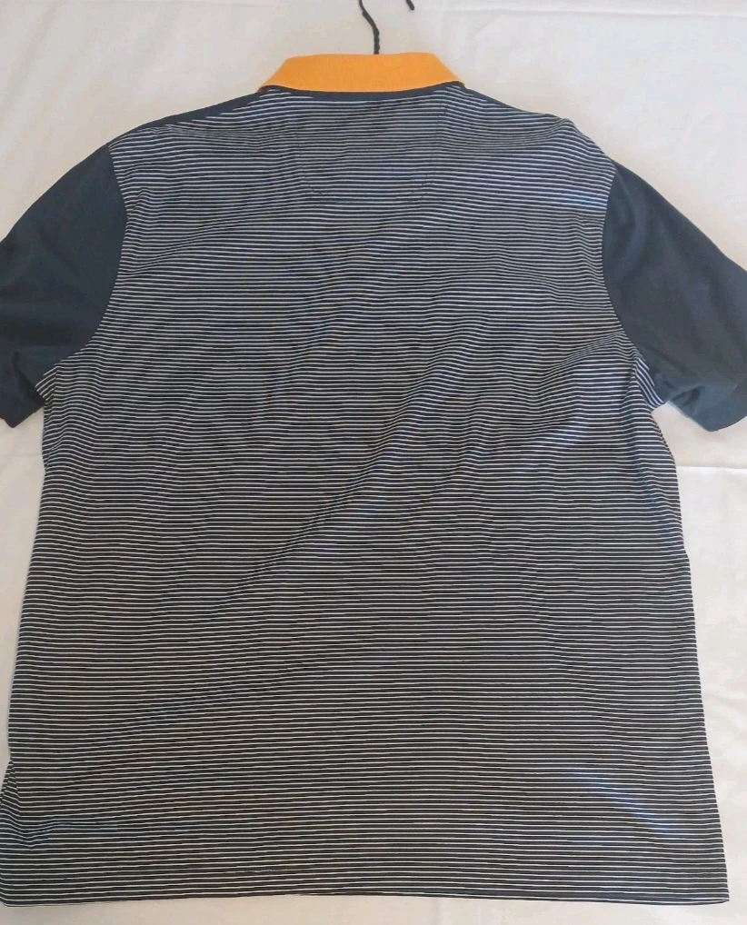Hugo Boss Green Tag Polo Stripe Panel Detail - photo 2