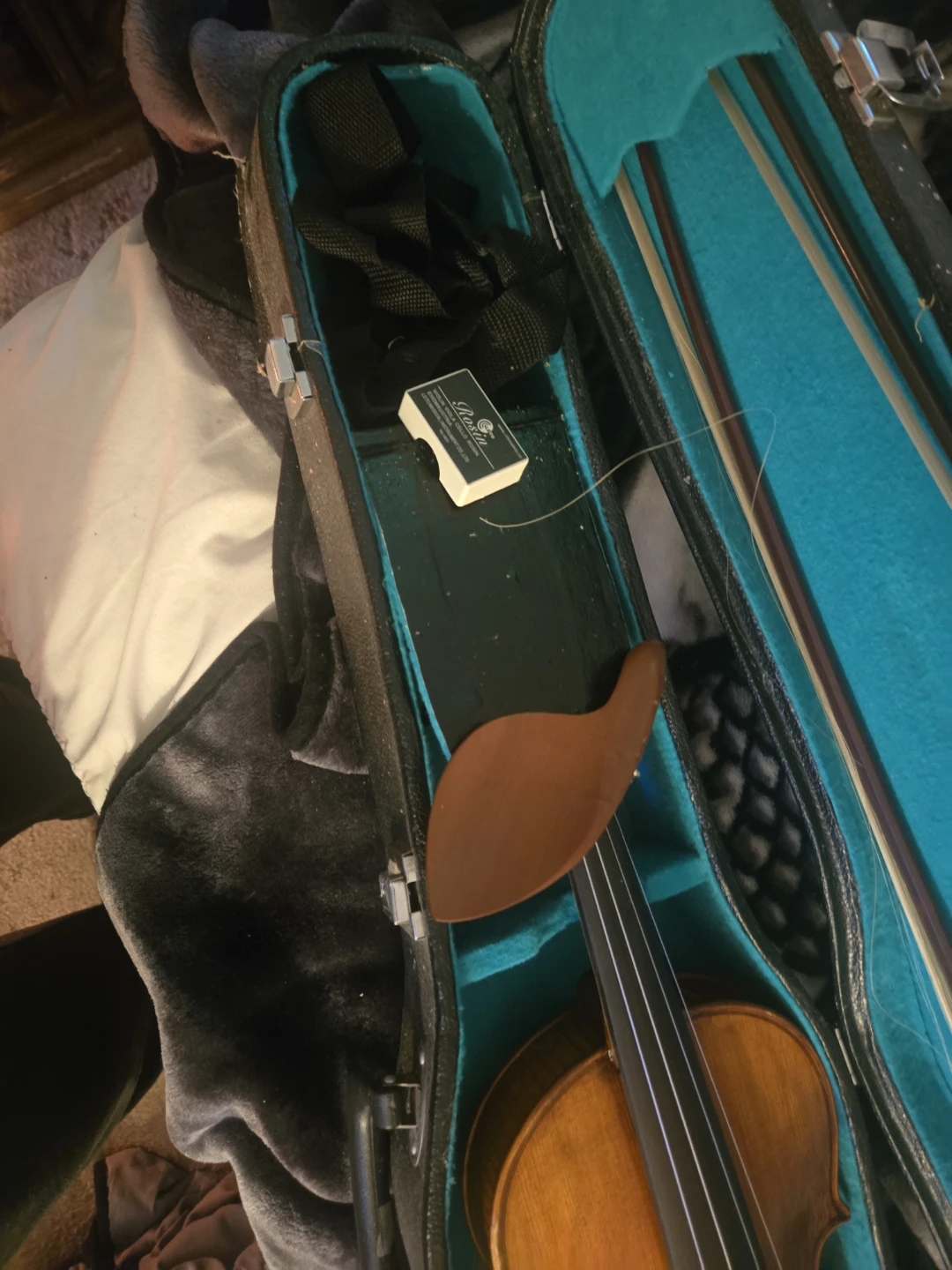 Violin with Case and Bows - photo 3