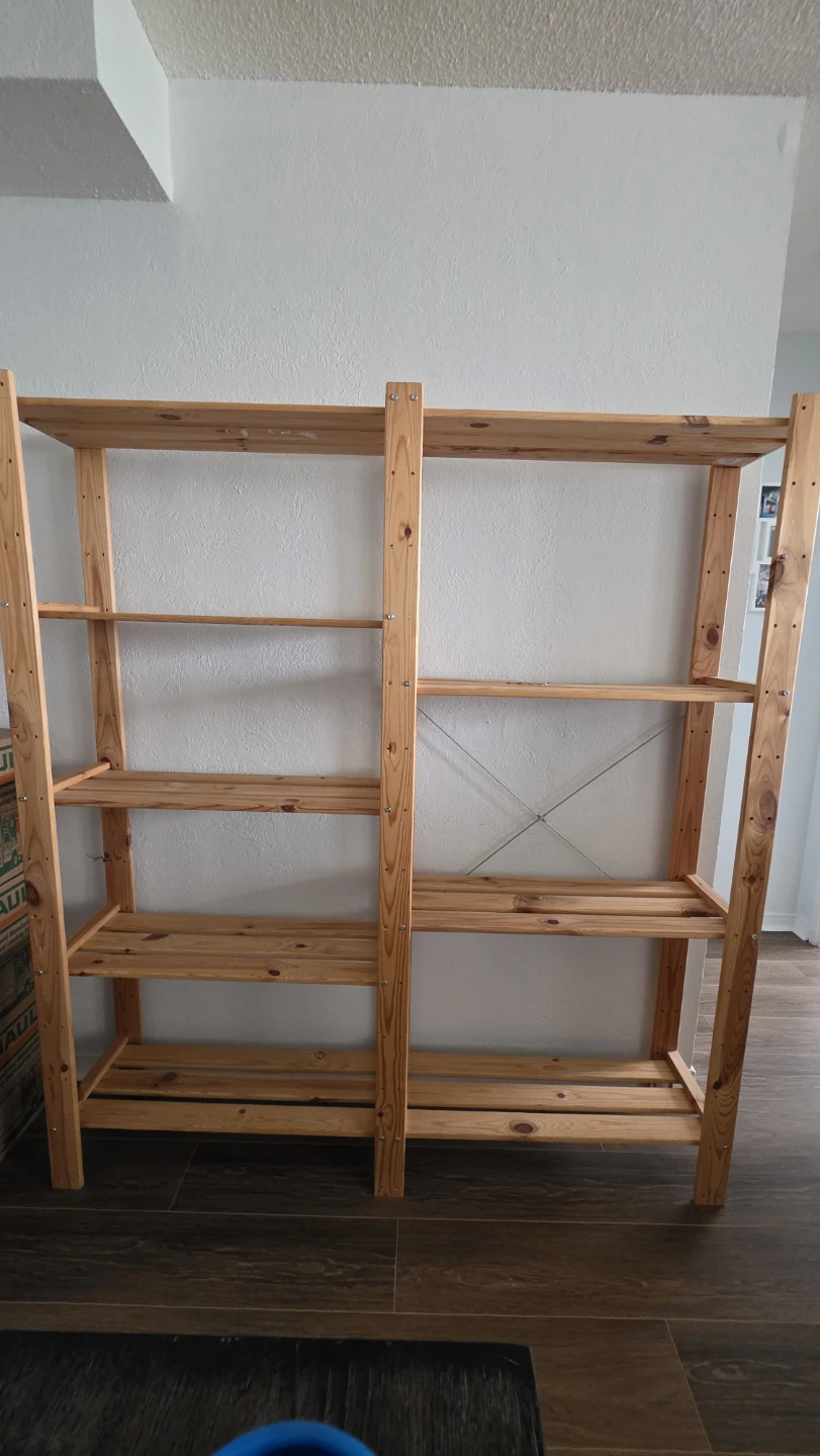 Ikea Wooden Bookshelf / Storage Unit