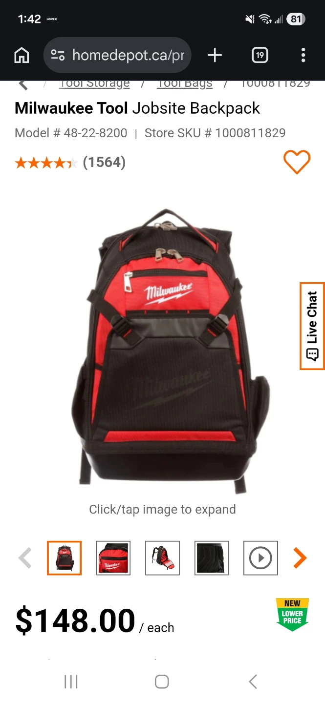 Milwaukee Tool Jobsite Backpack - photo 5