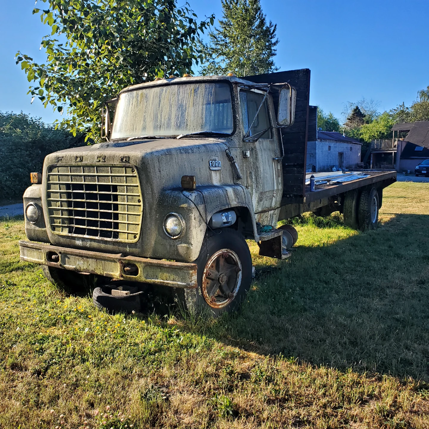 Ford 700 Flatbed Truck