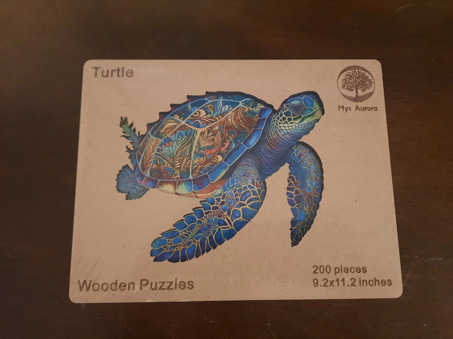 Turtle Wooden Puzzles 200 pcs