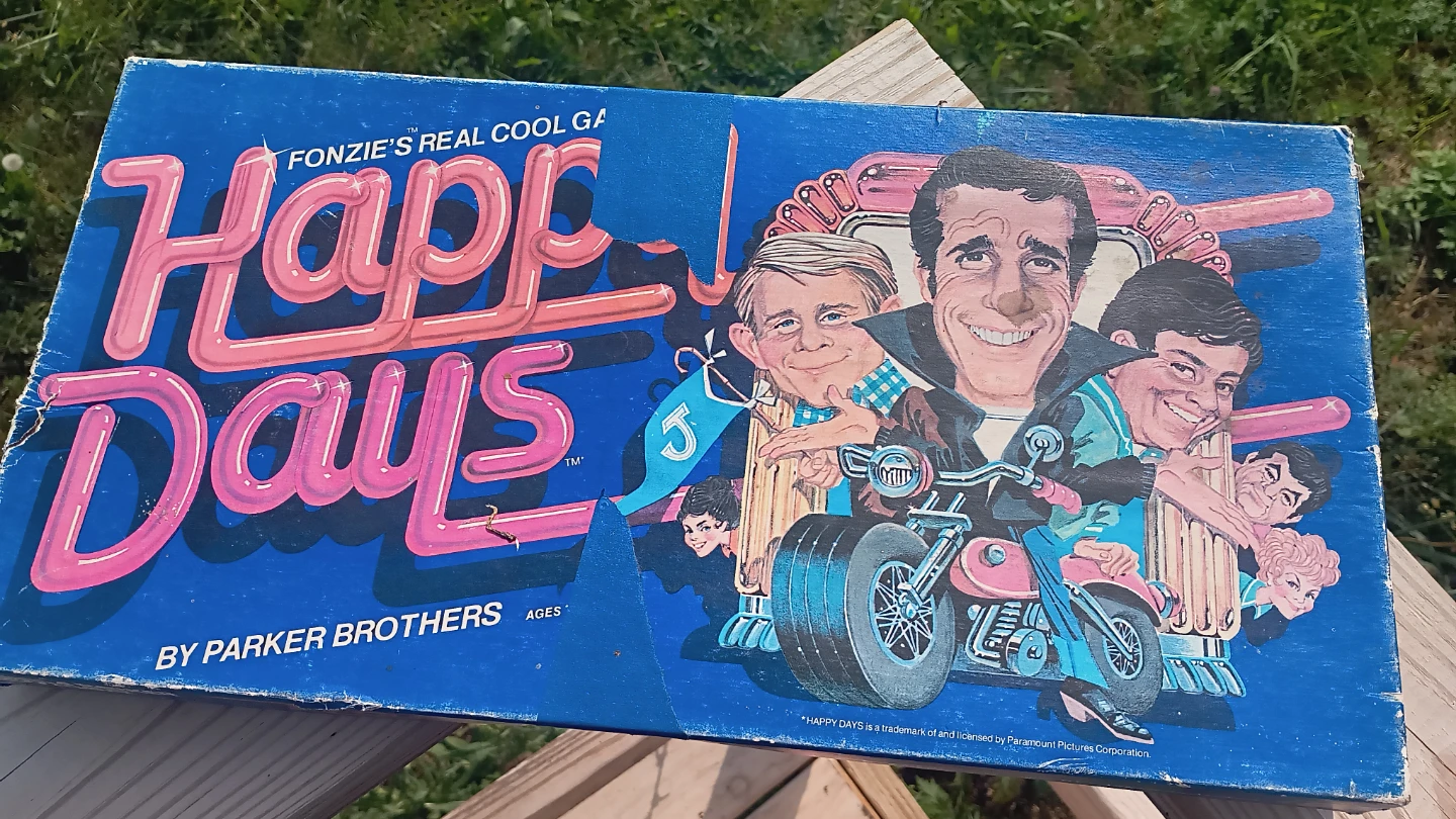 Vintage Happy Days Board Game by Parker Brothers