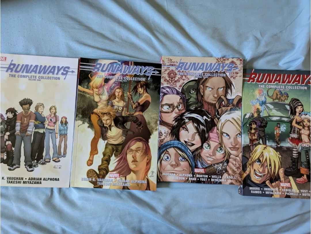 Runaways The Complete Collection Marvel comics vol. 1-4 - photo 3
