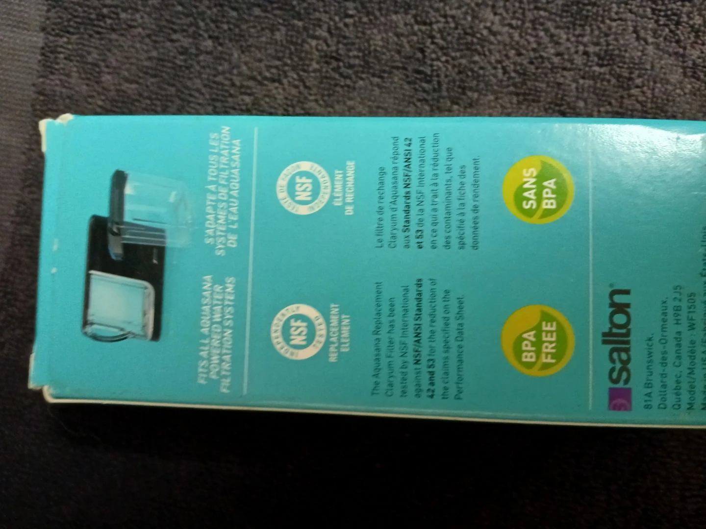 Aquasana Salton Replacement Filter - photo 3