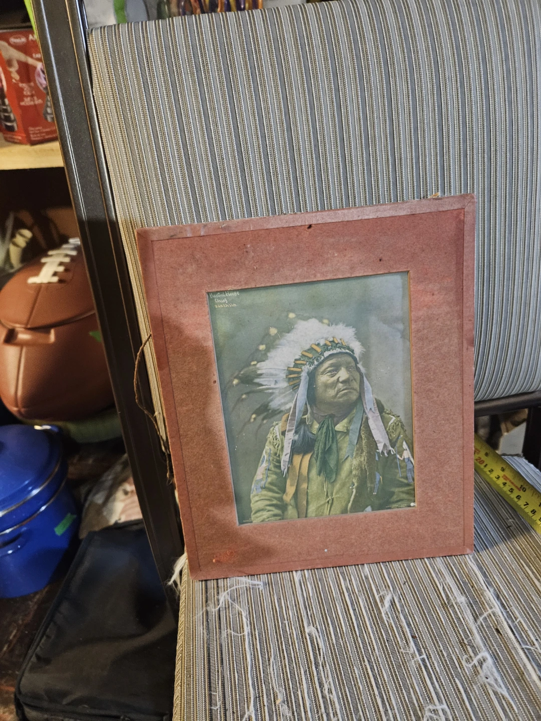Framed Photograph - Chief Iron Tail - photo 2