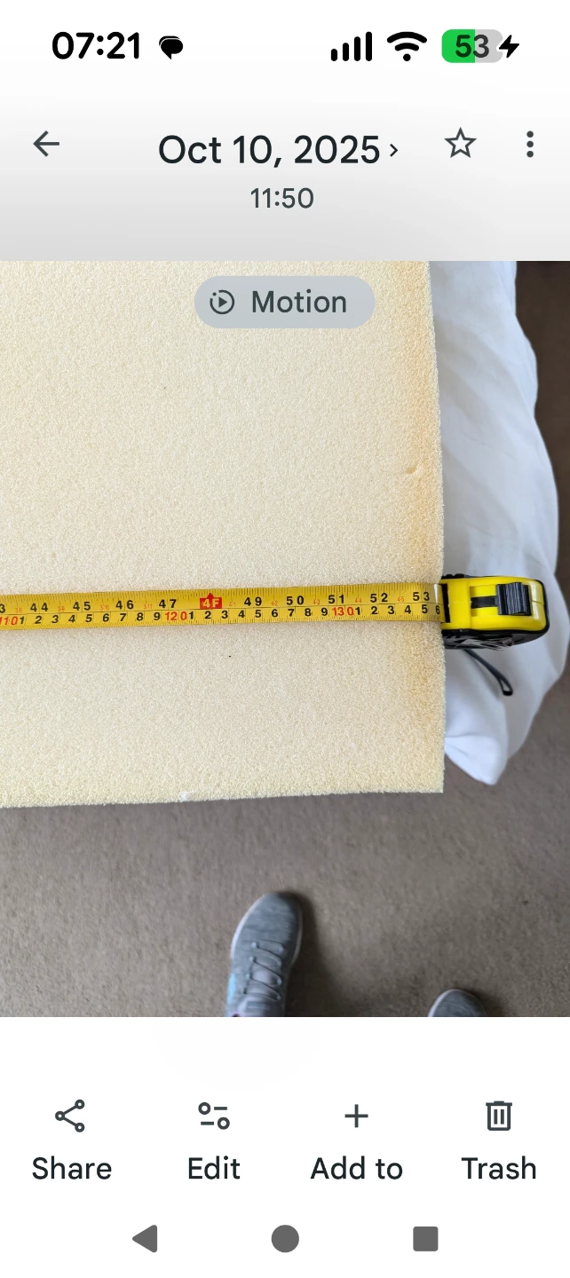 Foam mattress topper - photo 2
