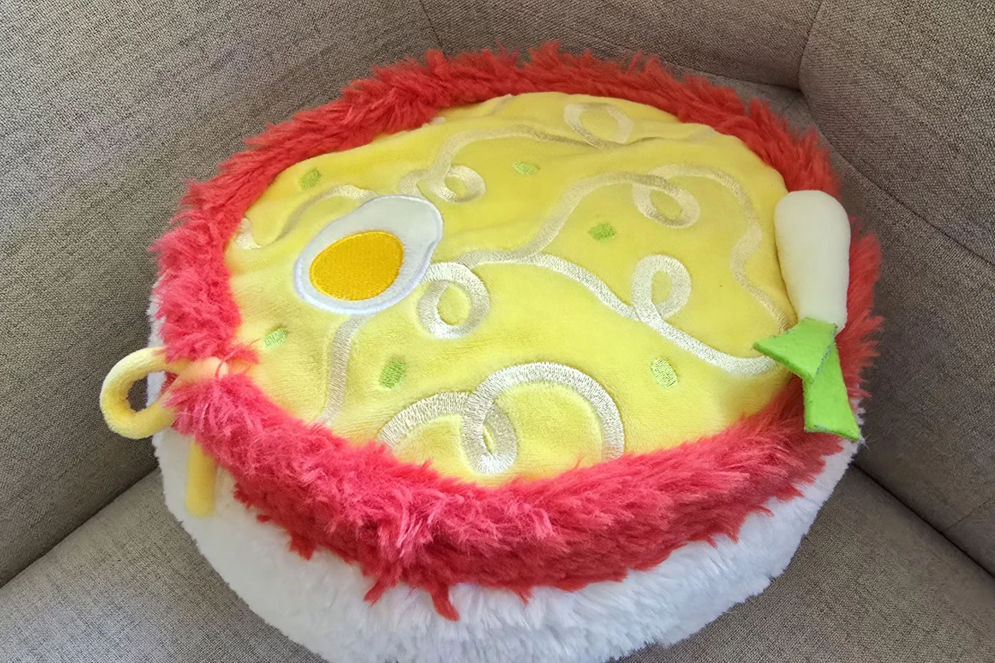 Plush Ramen Bowl Pillow - photo 2