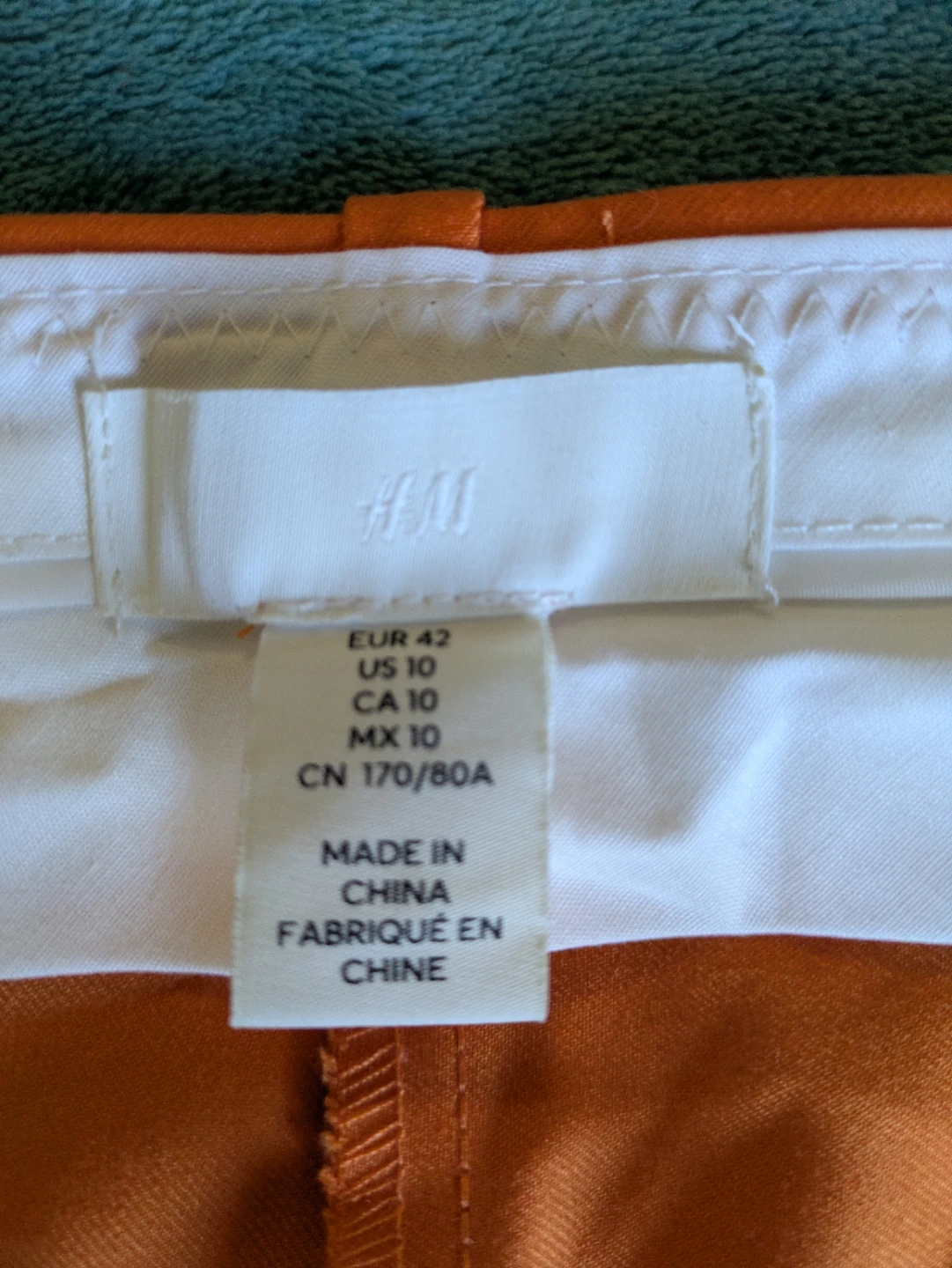 H&M Orange Pants - photo 2