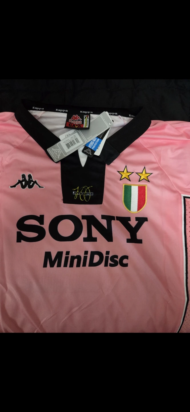 Juventus 1997 1998 away shirt DEL PIERO Kappa Large - photo 3