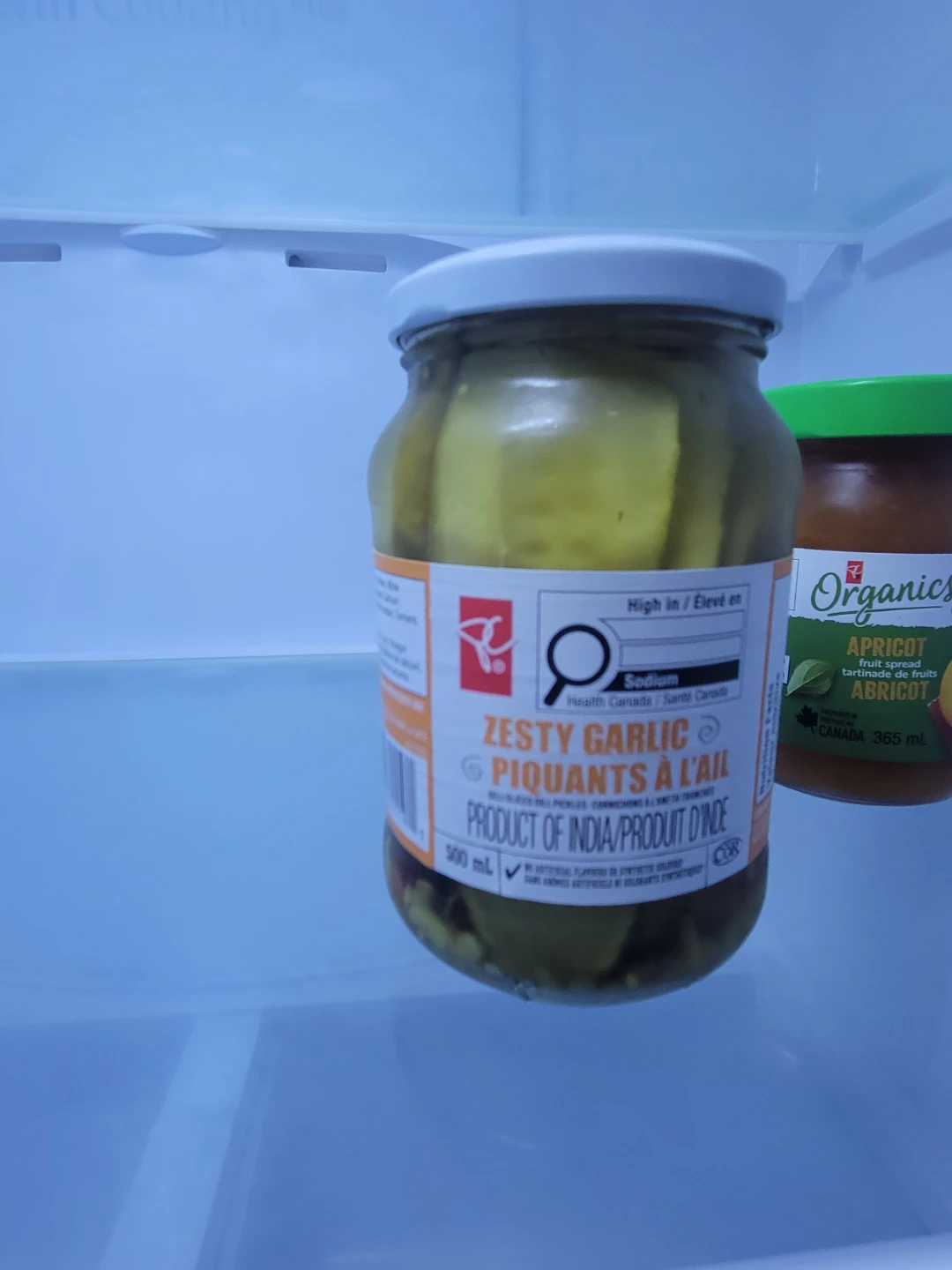 PC Zesty Garlic Pickles 500 mL