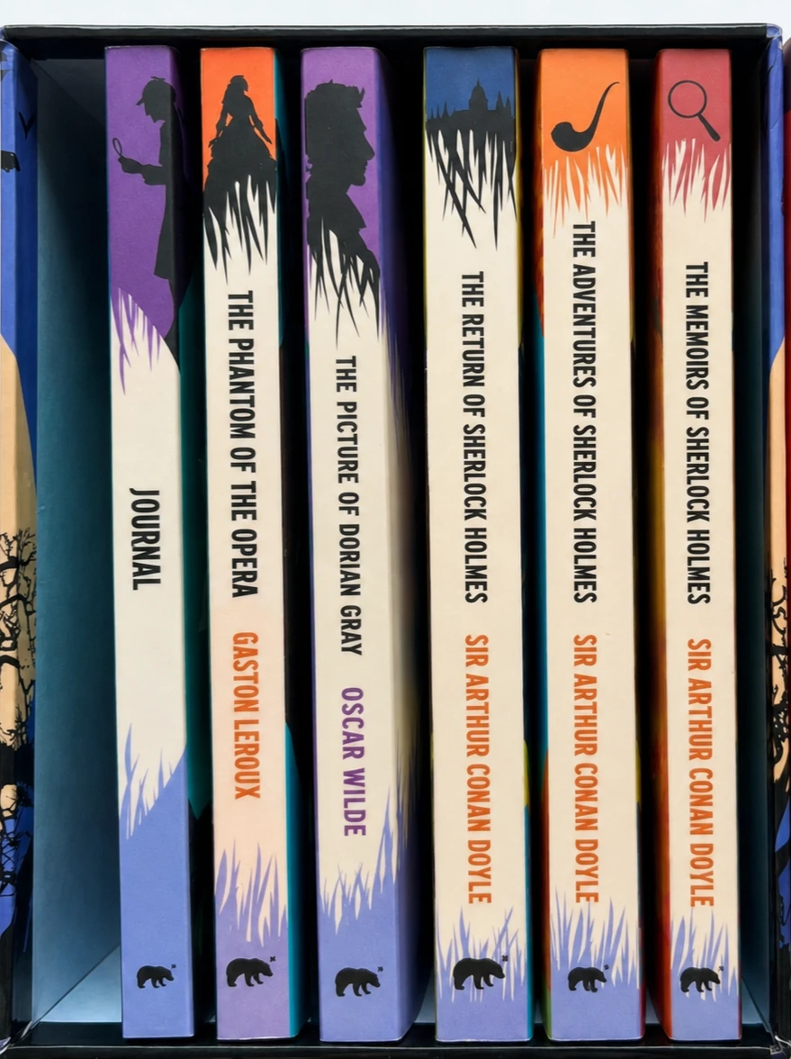 Classic Mystery & Horror Book Bundle - 9 Books [include Journal] - photo 2