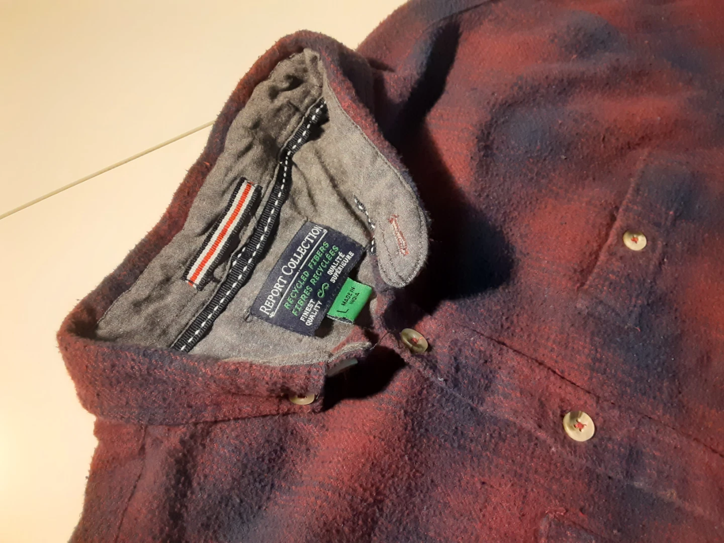 Long Sleeve Shirt | Report Collection - 70% Cotton - S: L/G