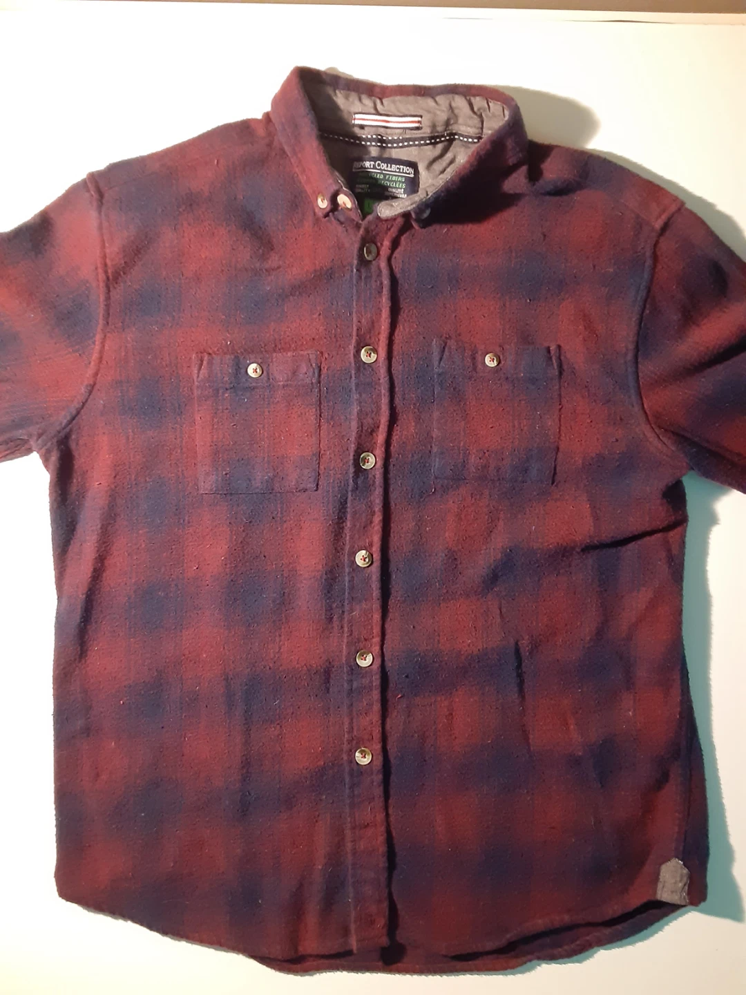 Long Sleeve Shirt | Report Collection - 70% Cotton - S: L/G - photo 2