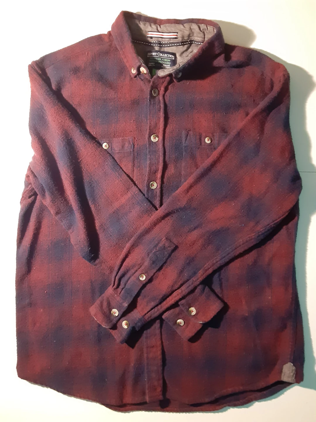 Long Sleeve Shirt | Report Collection - 70% Cotton - S: L/G - photo 3