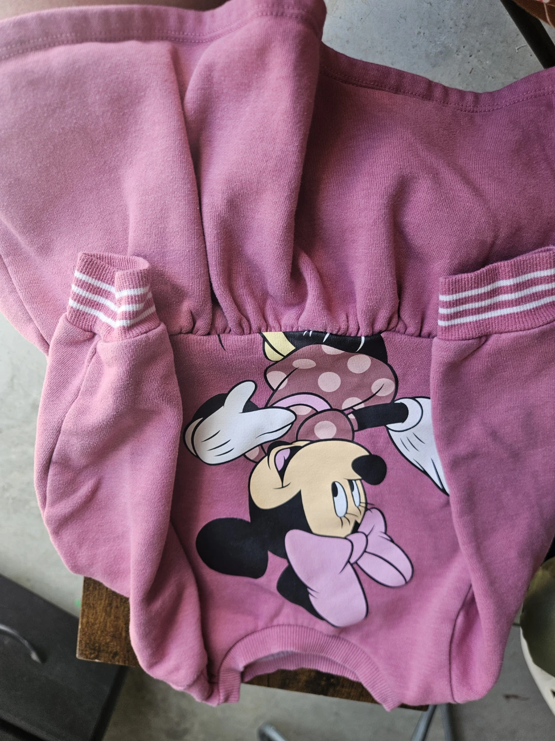 Disney Toddler Girl's Minnie Mouse Pink Sweatshirt Size 3