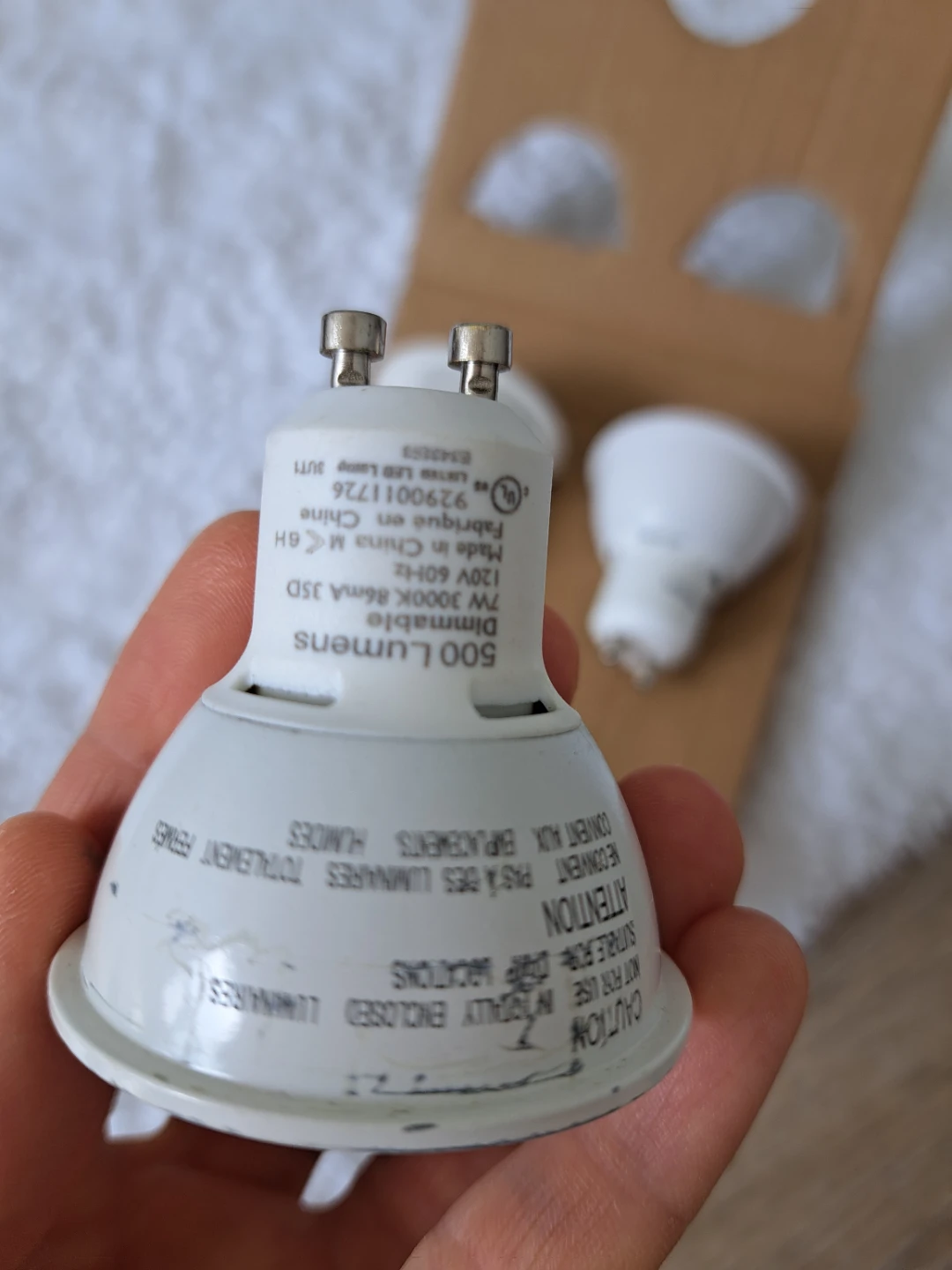Philips 500 Lumens Dimmable LED Spotlights (3-Pack) - photo 3