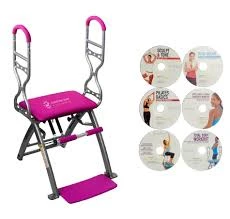 Total Gym Fitness Chair with Workout DVDs