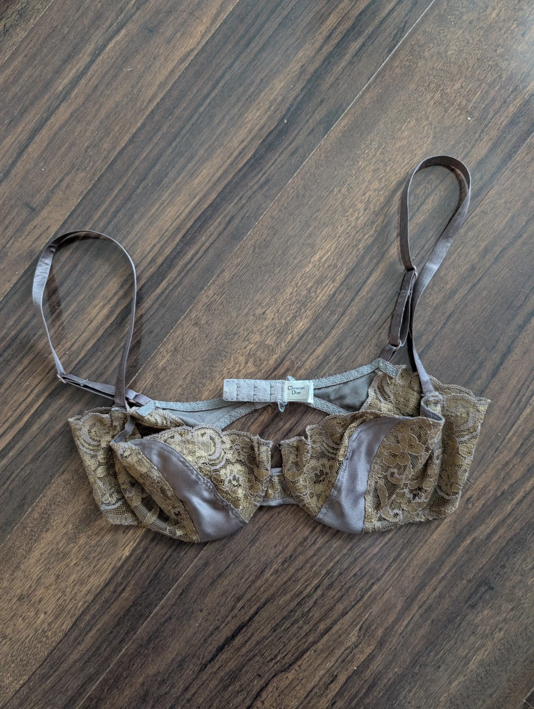 Christian Dior Vintage Lace Bra 36C