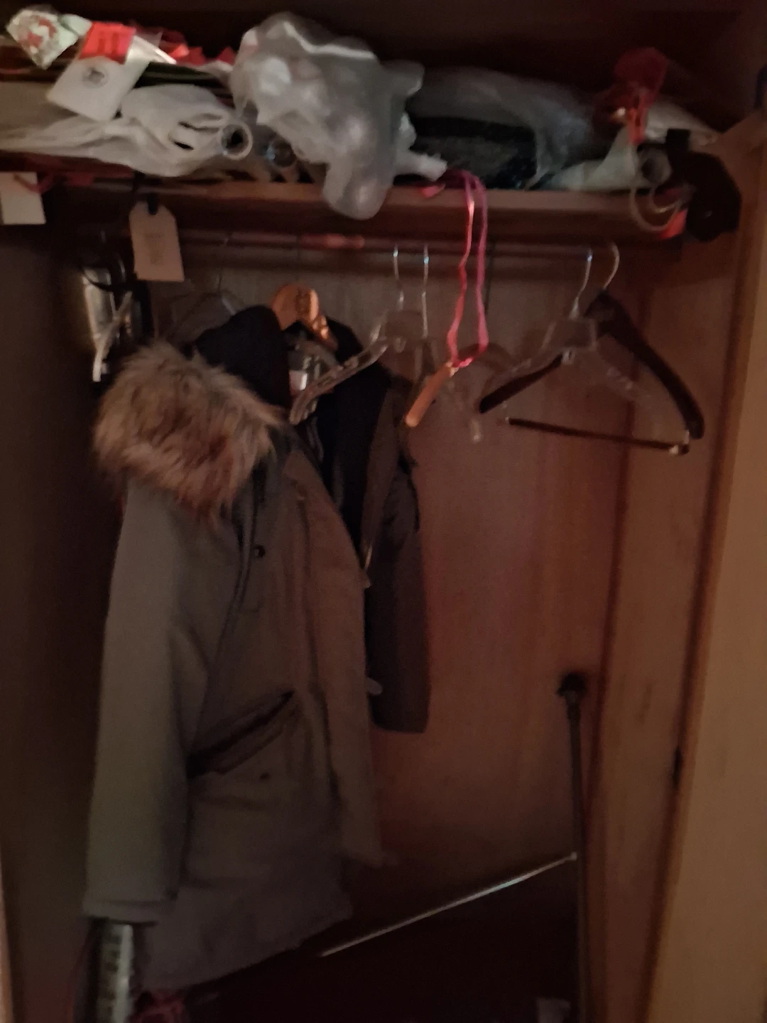 Vintage Wooden Armoire