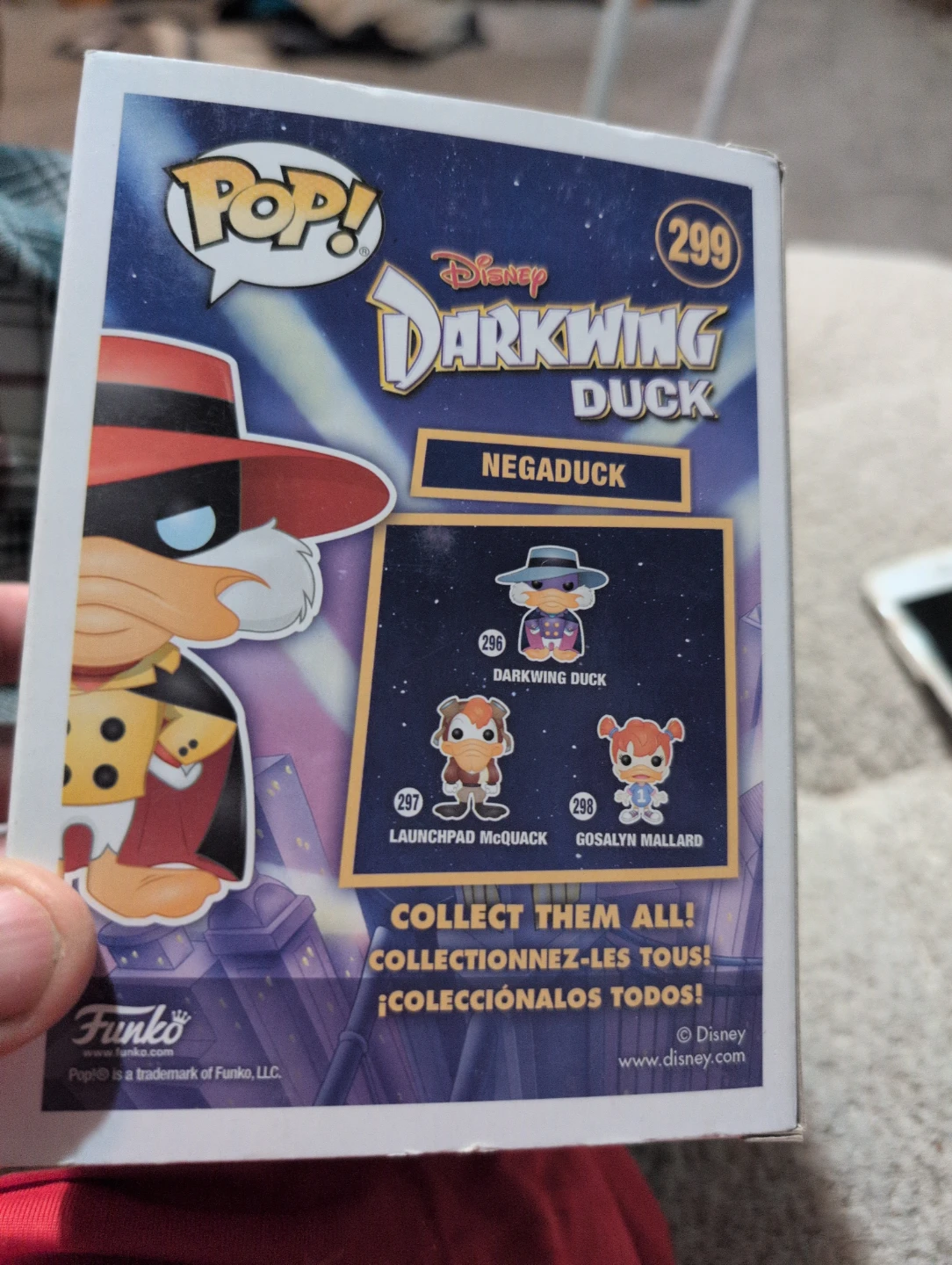 Funko Pop! Disney Darkwing Duck Negaduck Vinyl Figure #299 - photo 2