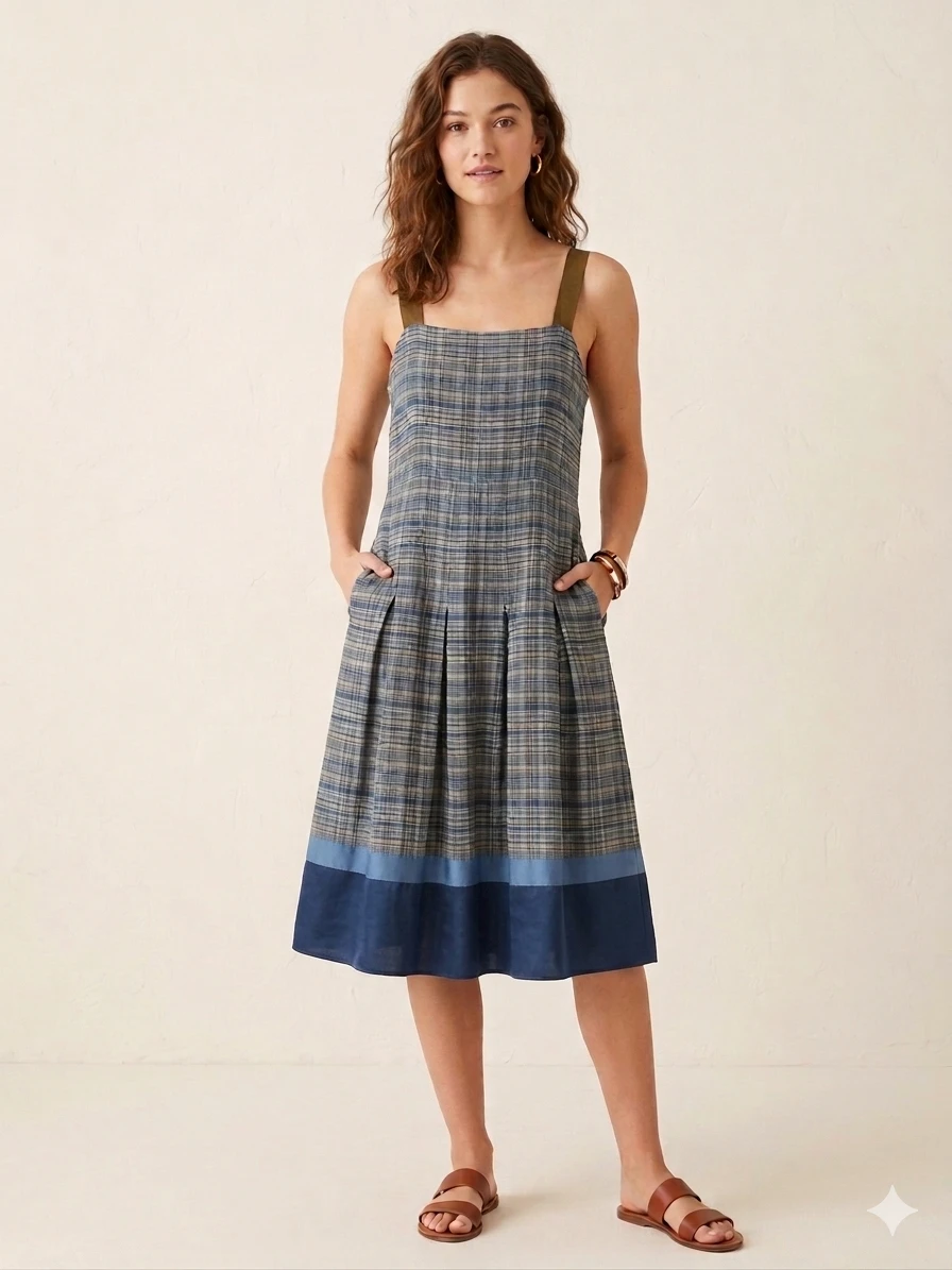 Marisfrolg Plaid Dress Size 38