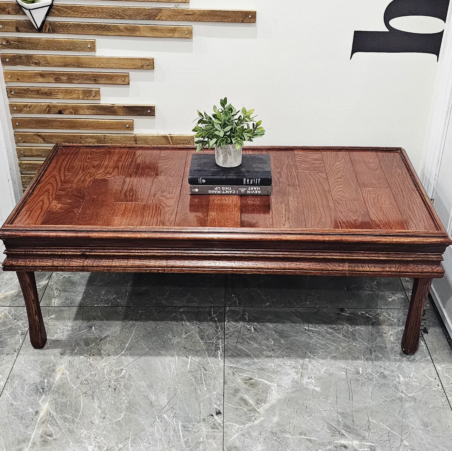 Vintage Wooden Coffee Table
