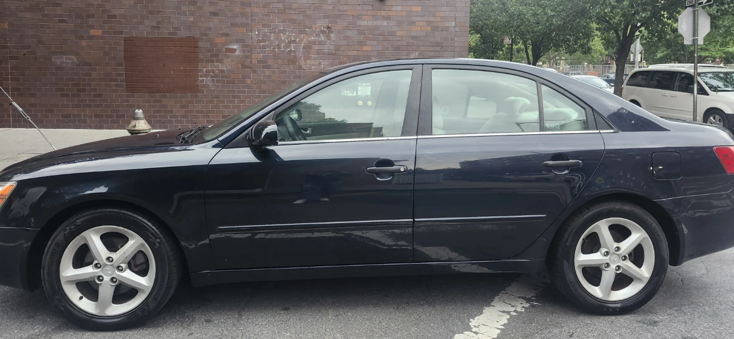 2007 Hyundai Sonata Sedan Dark Blue - photo 5