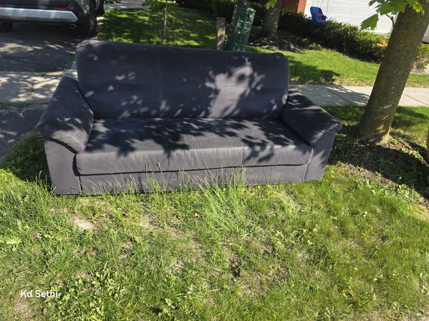 Dark Grey Sofa