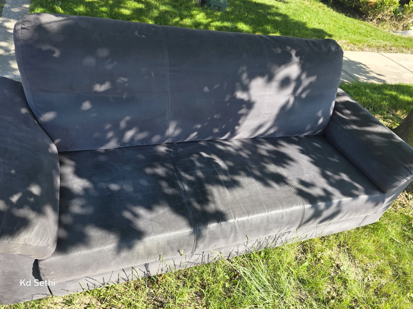 Dark Grey Sofa - photo 2