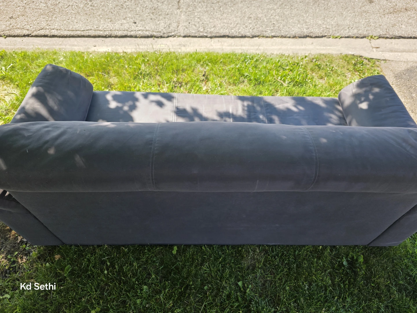 Dark Grey Sofa - photo 4