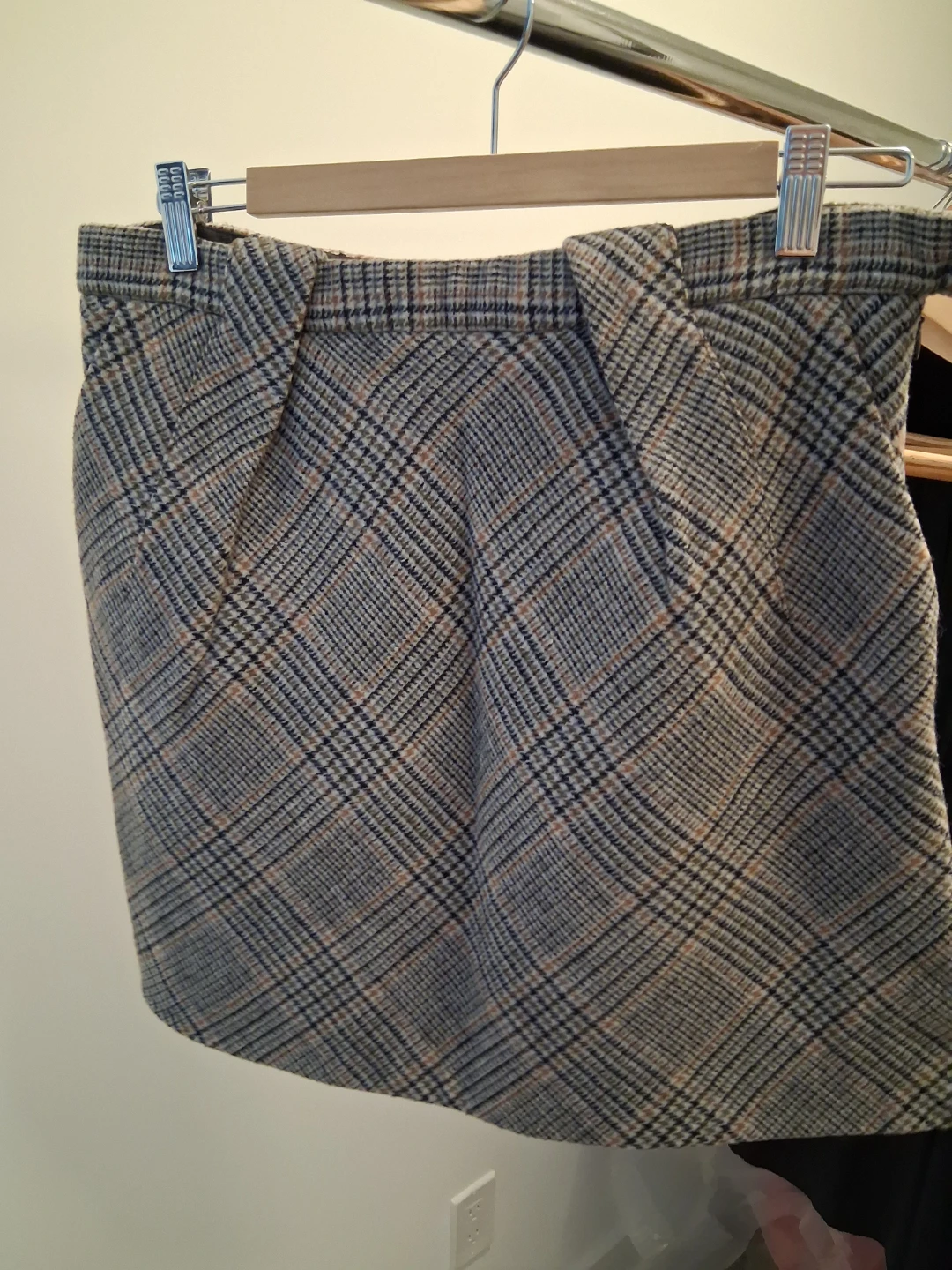 Samsøe Samsøe Plaid Mini Skirt