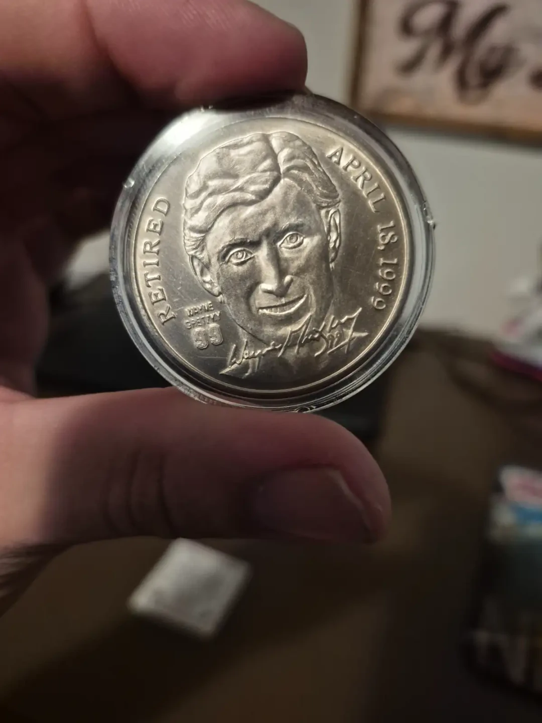 Wayne Gretzky Commemorative Retirement Medallion ⚽️ - photo 4
