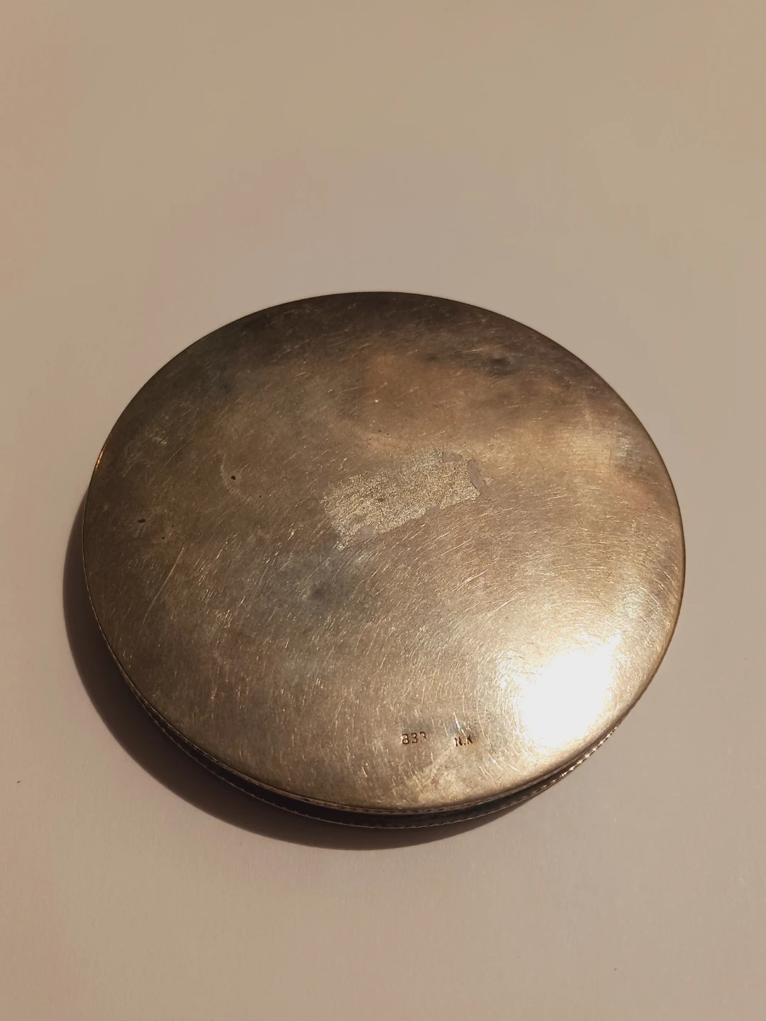 Antique Sterling Silver Compact Powder Case - photo 3
