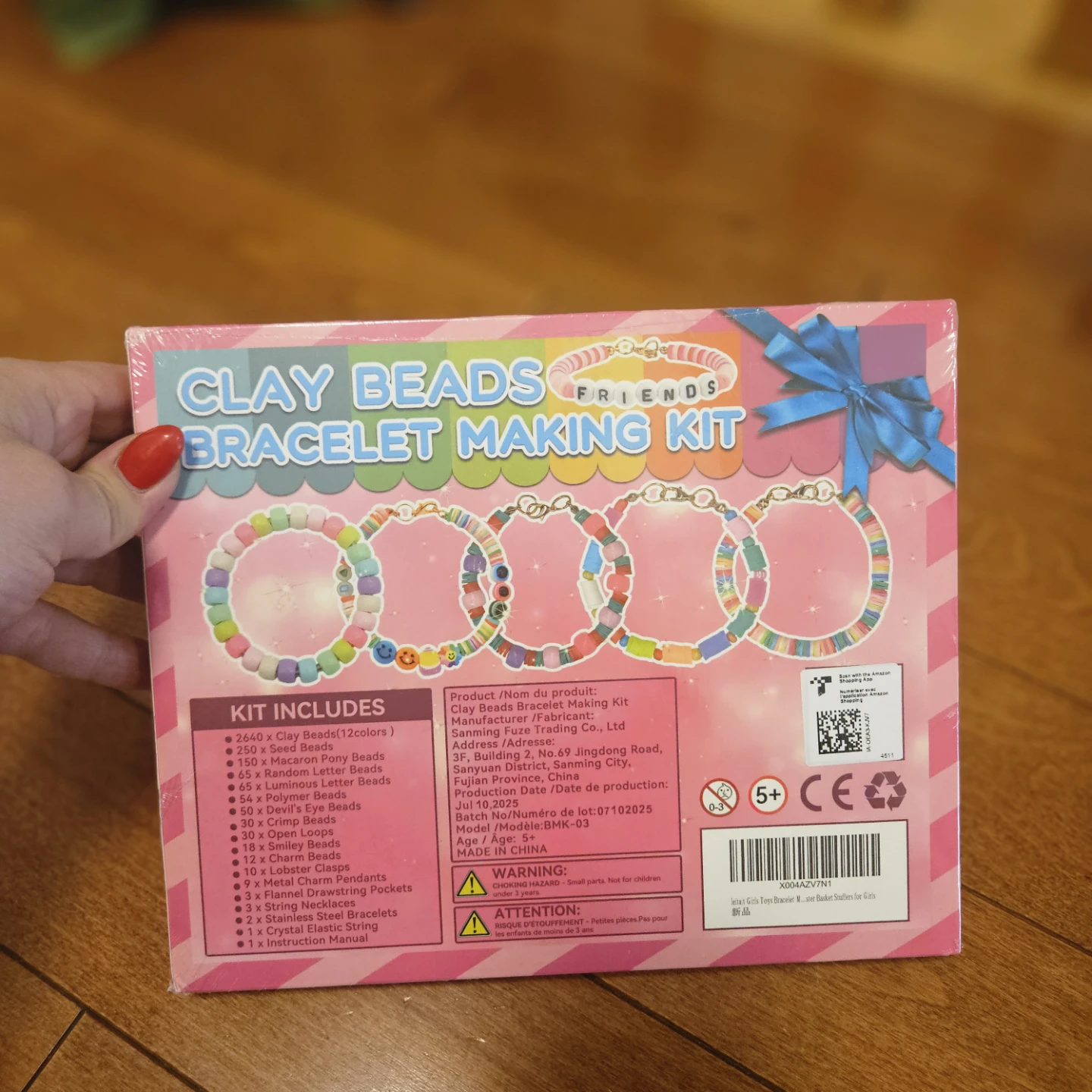 New- Clay Beads Bracelet Making Kit for Kids - photo 2