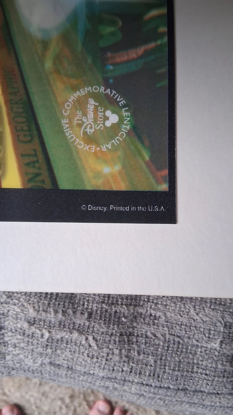 Disney's Flubber Exclusive Commemorative Lenticular Lithograph - photo 5