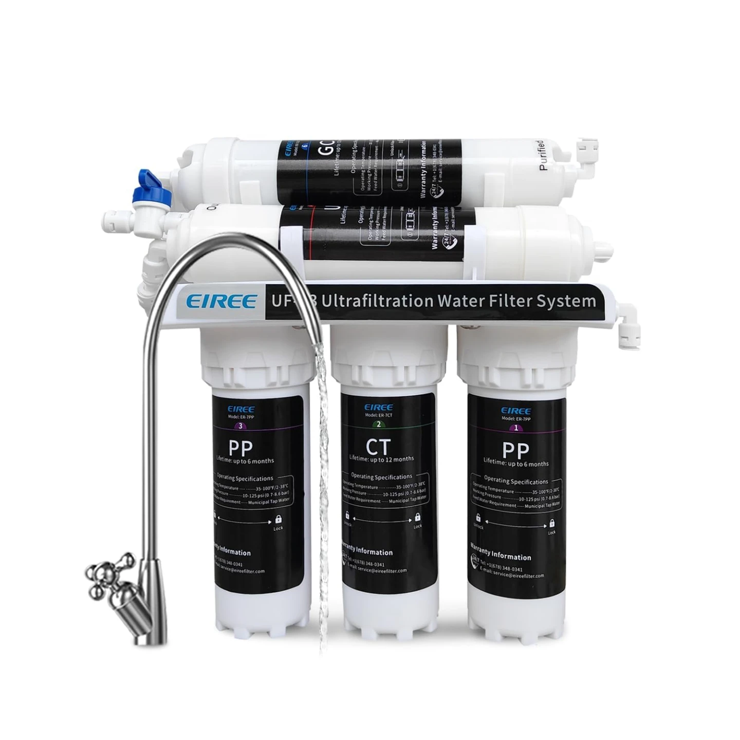 Eiree UF-33 Ultrafiltration Water Filter System